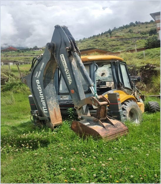 Mahindra Backhoe Loader - Image 1